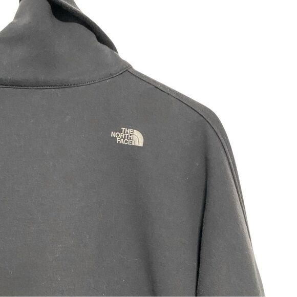The North Face Black Drop Shoulder Oversized Dolman Turtleneck Sweatshirt XS - Picture 4 of 10